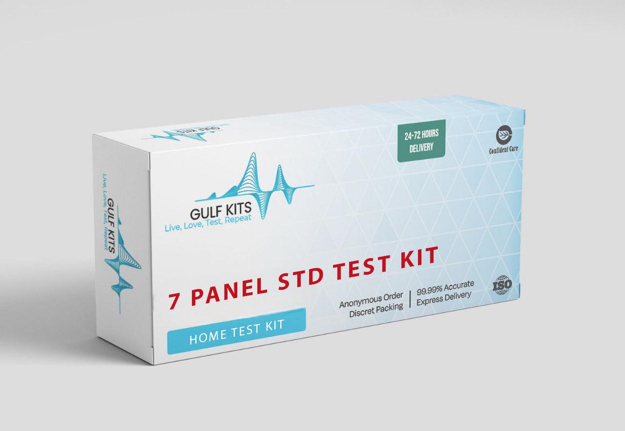 7 Panel STD Test Kit - Gulf STD Test Kits