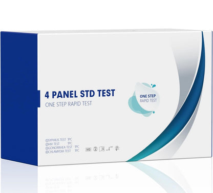 4-панельный набор для тестирования на ЗППП (ВИЧ, VDRL, HCV, HBSAG) 